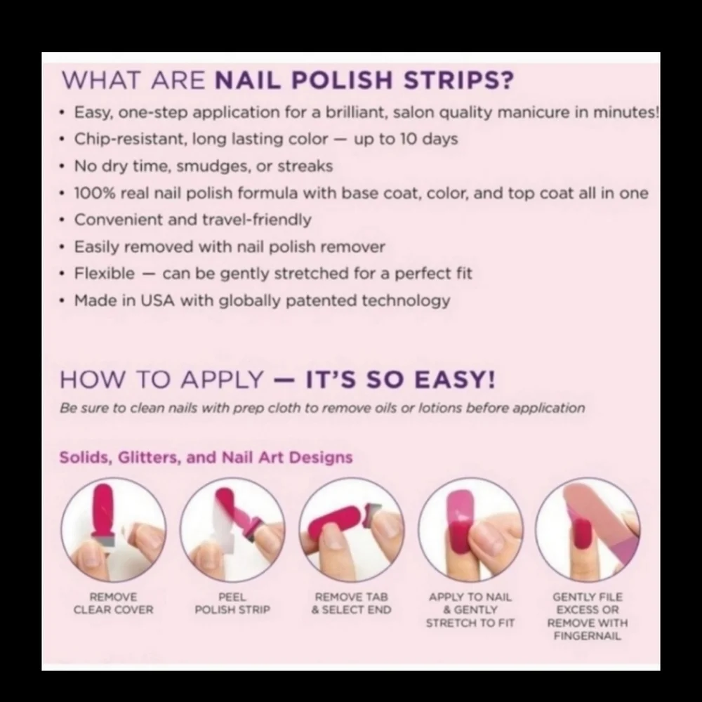 Moscow Or Never Color Street Shimmer Nail Strips